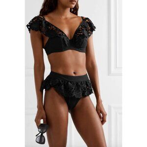 Agent Provocateur Daize Black Bikini Set 32B/2 Small NWT